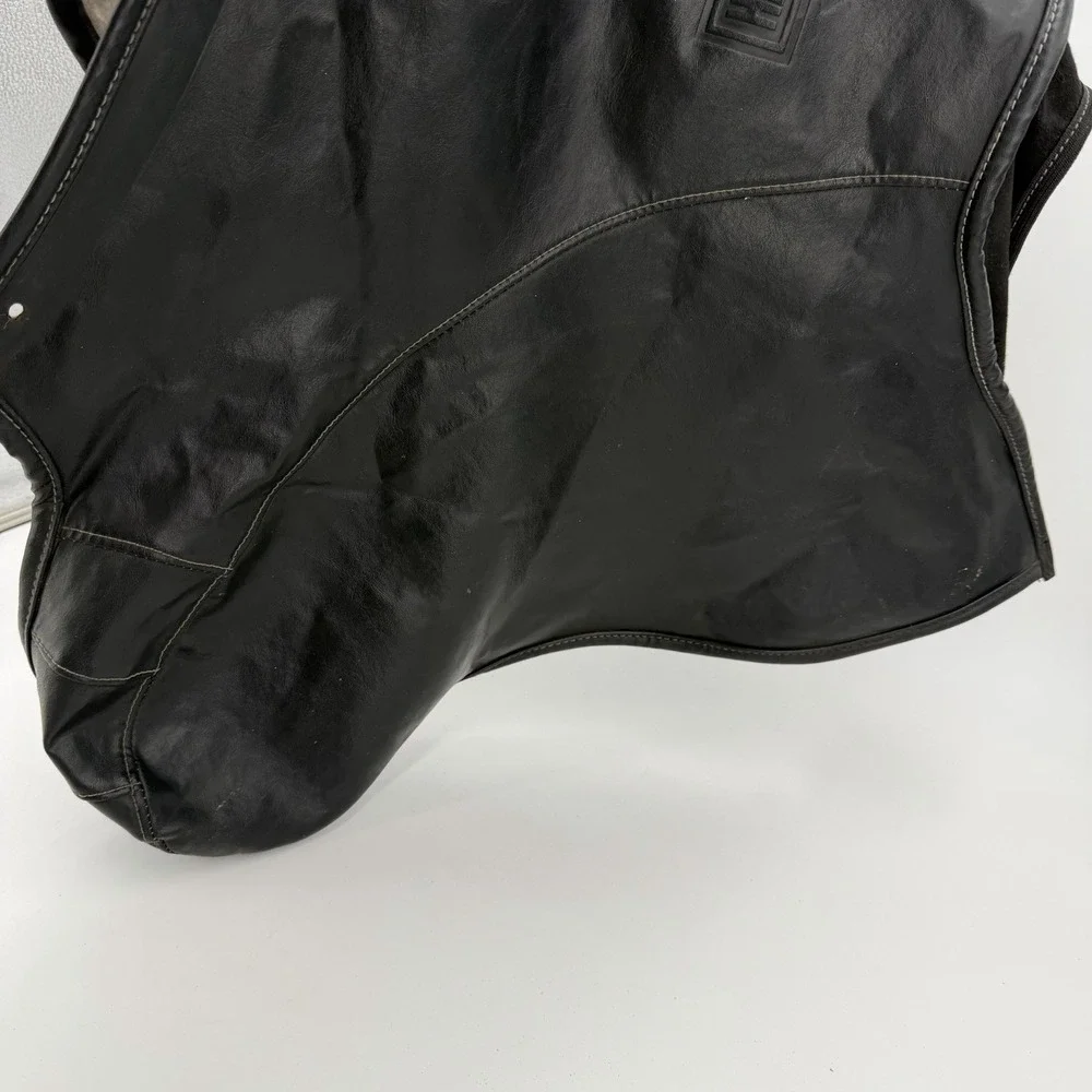Harley-Davidson Touring Saddlebag Lid Bra Covers Black Leather Tank Covers Lot